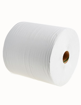 Wiping Roll 2 Ply 1000 Sheets White 1 X 2